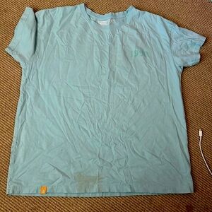 Dutch bros light blue t shirt
